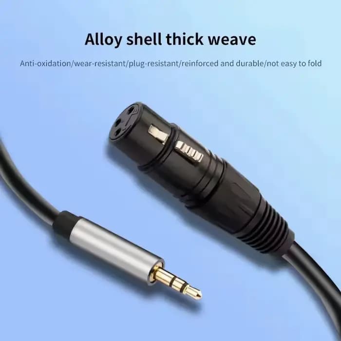 Câble Audio analogique équilibré pour Microphone XLR