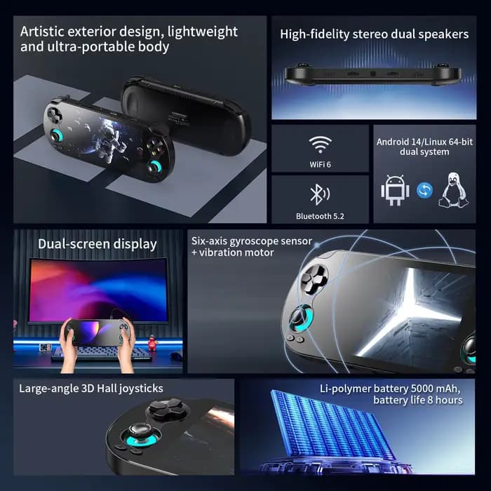 Console de jeu portable Anbernic RG VITA / RG VITA Pro