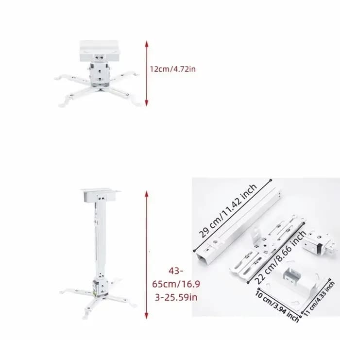 Support de projecteur rétractable