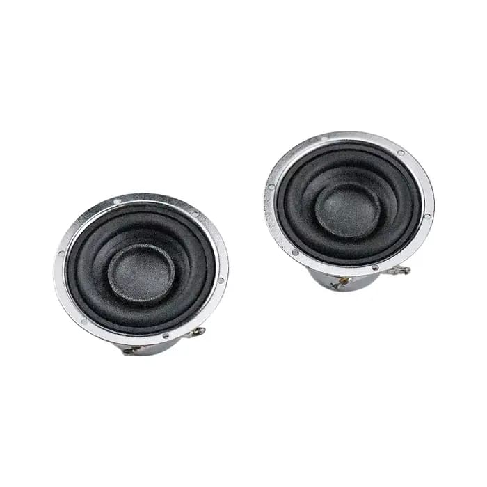 Haut-parleur Harman Kardon, 1.75 pouces, 47mm, course longue, gamme complète, fréquence, klaxon, touriste, cadre chromé en néodyme, 4ohm, 2 pièces
