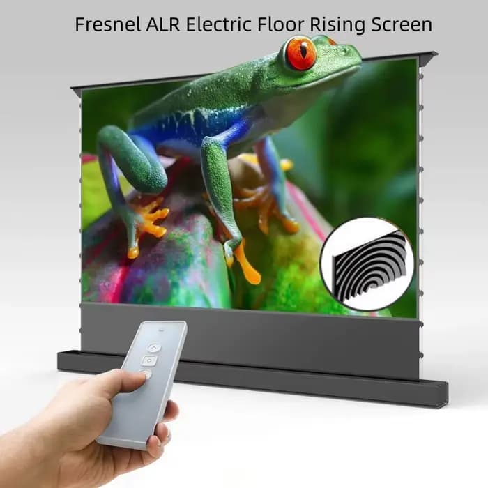 ALR Fresnel-Écran de projection à gain élevé 8K