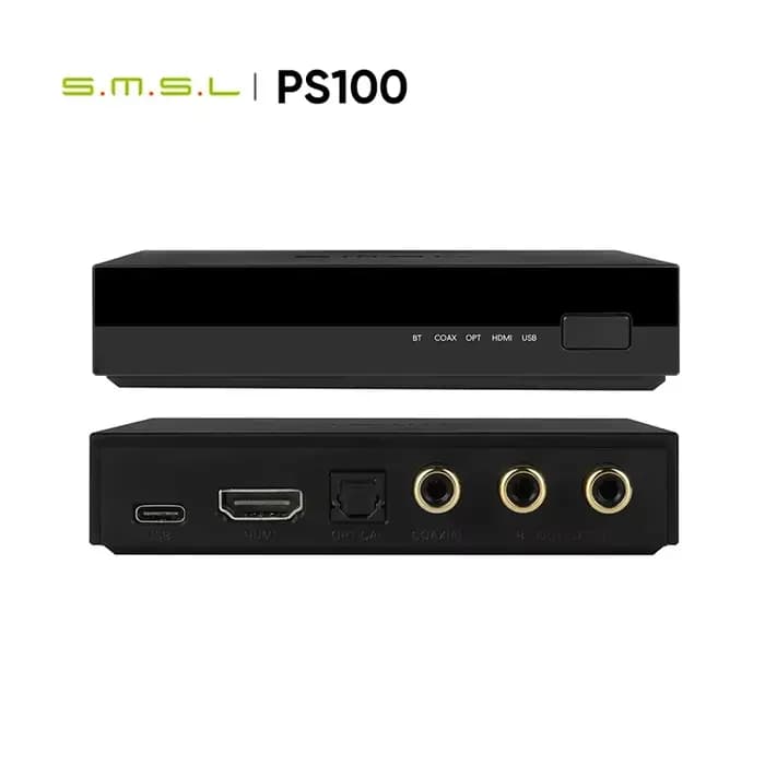 SMSL PS100 convertisseur Audio multifonctionnel DAC HDMI ARC ES9023 puce