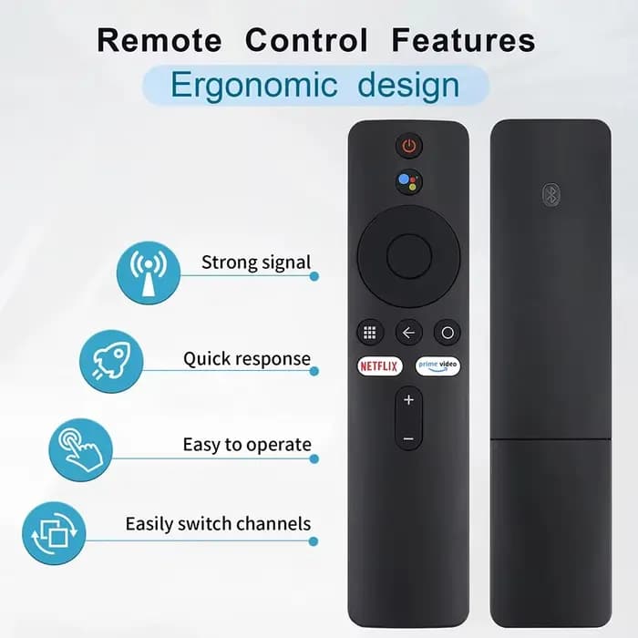 MRSVI XMRM-006 télécommande vocale Bluetooth pour MI Box 4K Xiaomi Smart TV 4X Android avec contrôle Assistant Google