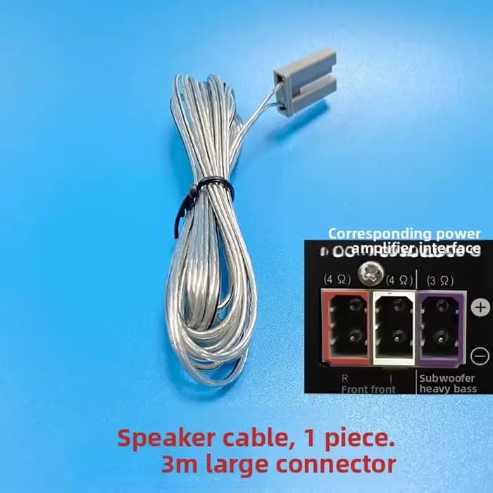 Connecteur de câble de haut-parleur pour amplificateur de cinéma maison Pioneer Philips DVD 5.1