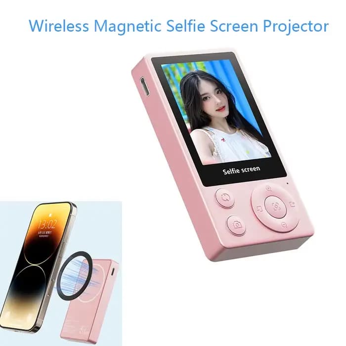 Projecteur d'écran de Selfie magnétique sans fil Bluetooth