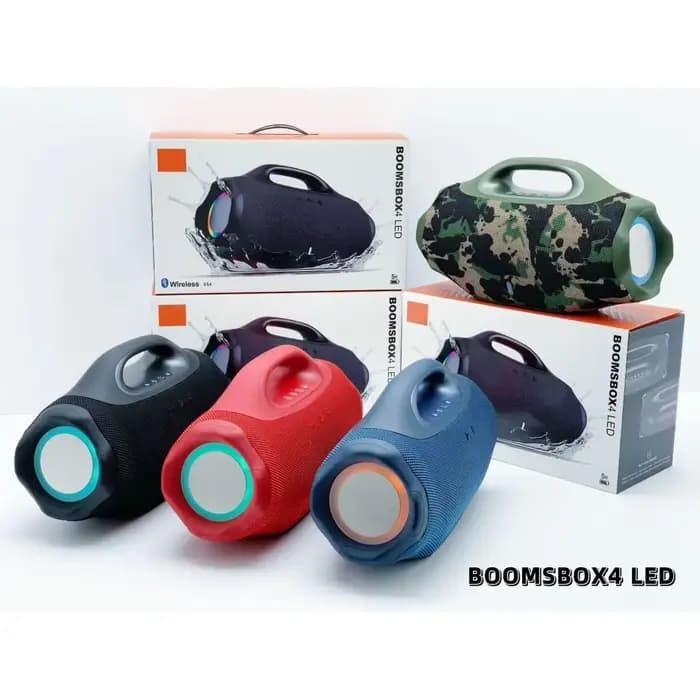 Enceinte Bluetooth sans fil Boombox 4 avec subwoofer