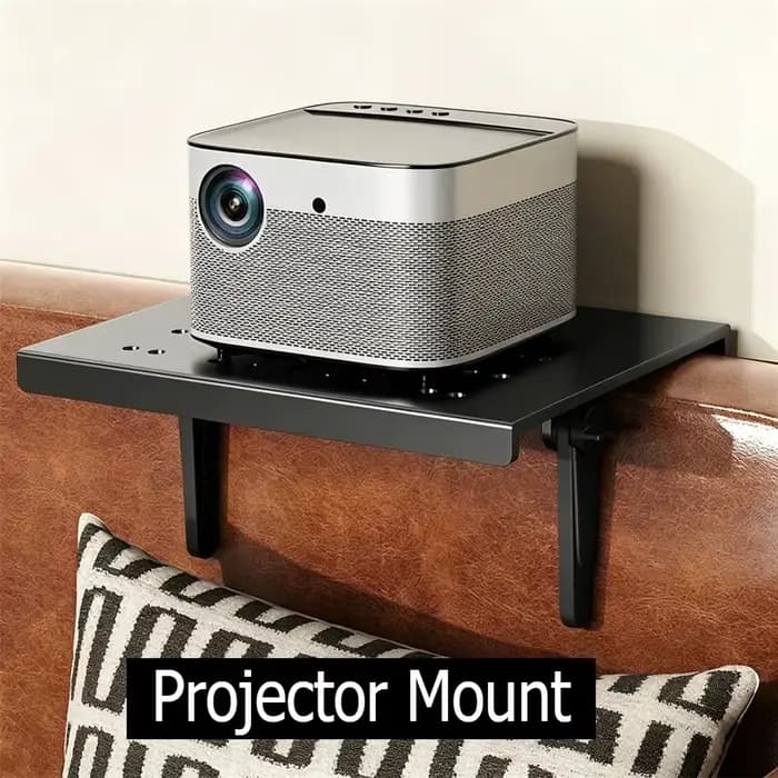 Support de projecteur mural en métal sans perçage