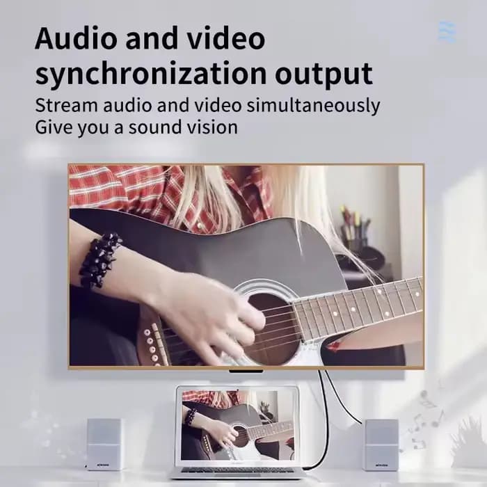 Câble adaptateur 4K DisplayPort vers HDMI