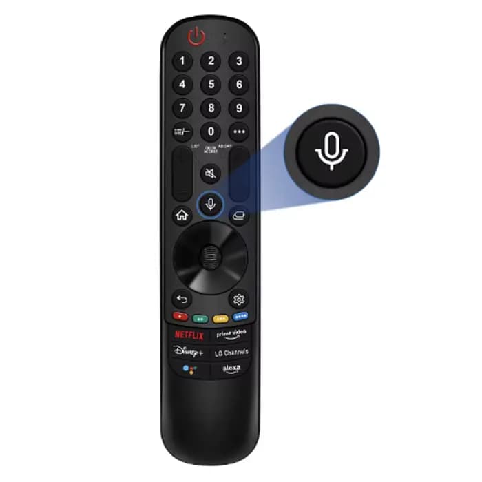 Télécommande magique de remplacement MR22GA/GN pour Smart TV avec fonction voix et pointeur
