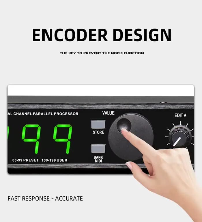 Égaliseur professionnel de processeur audio