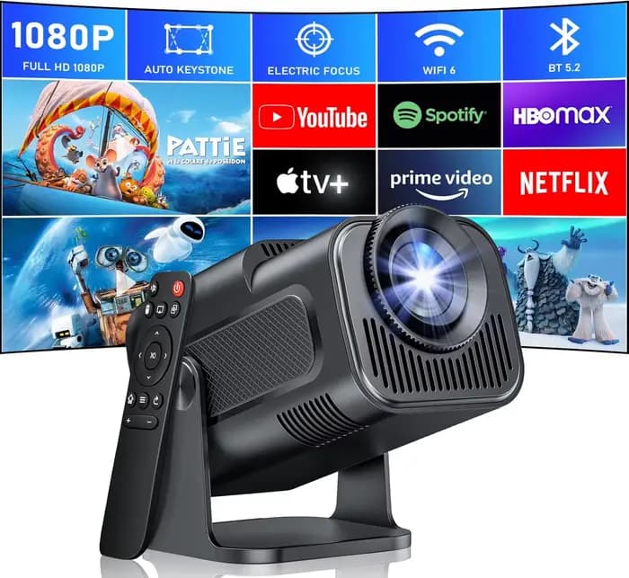 Projecteur portable, compatible 4K