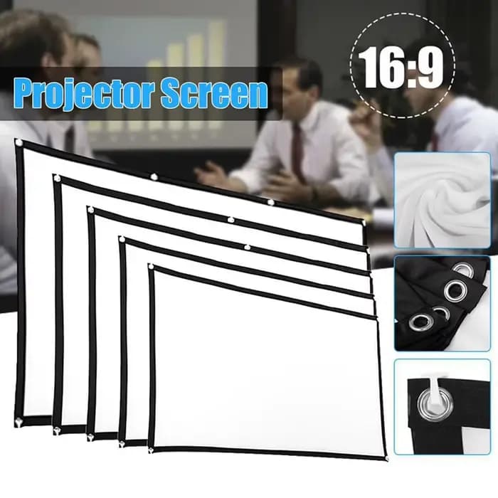 Écran de projection simple 16:9