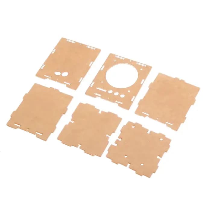 Kit d'assemblage Audio, Mini boîte de haut-parleur, Module Hu009, amplificateur 2 pouces 3w, son électronique sans fil, alimentation 5V cc, coque en acrylique