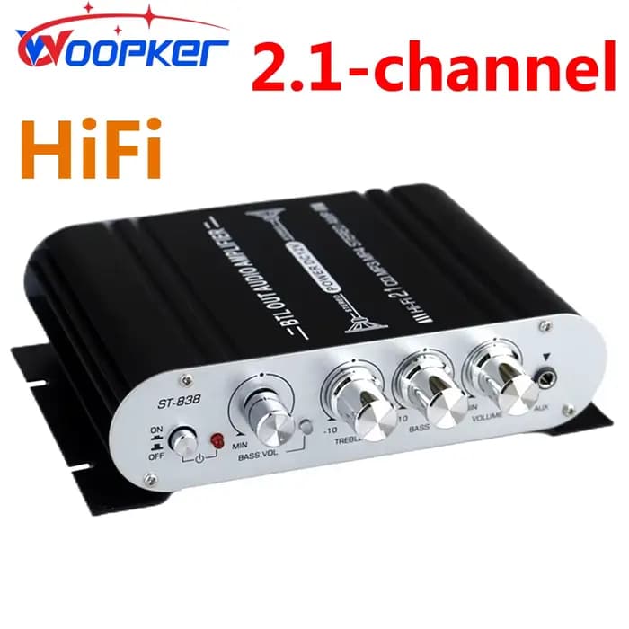 Lepy 838 HiFi 2.1 canaux amplificateur Audio stéréo basse