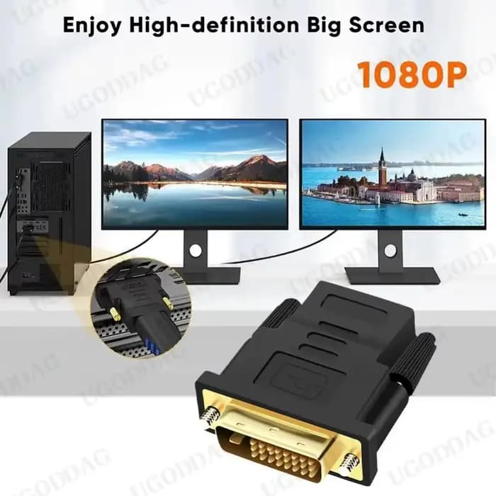 Conversion DVI 24 + 1 vers HDMI