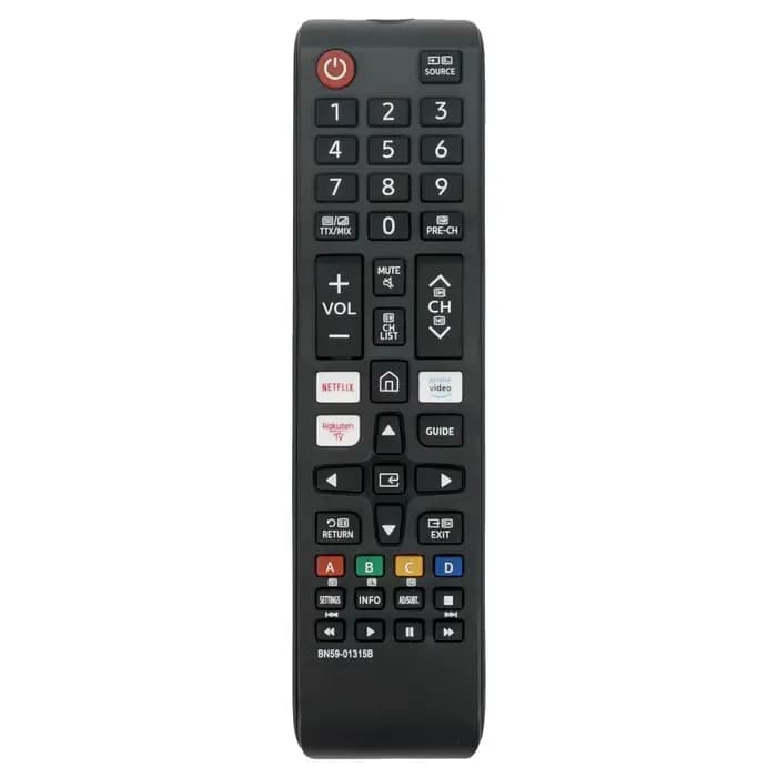 Nouveau BN59-01315B pour télécommande TV Samsung NETFLIX Prime vidéo UE55RU7100UE43RU7105 UE43RU7179 UE50RU7179 UE55RU7179