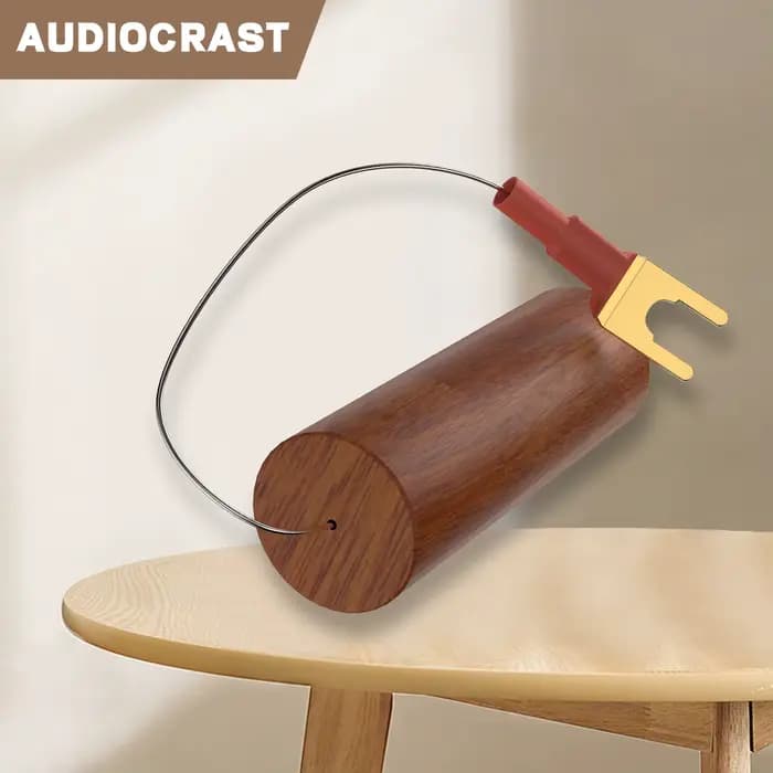 Éliminateur de bruit de boucle de masse GND en bois de rose