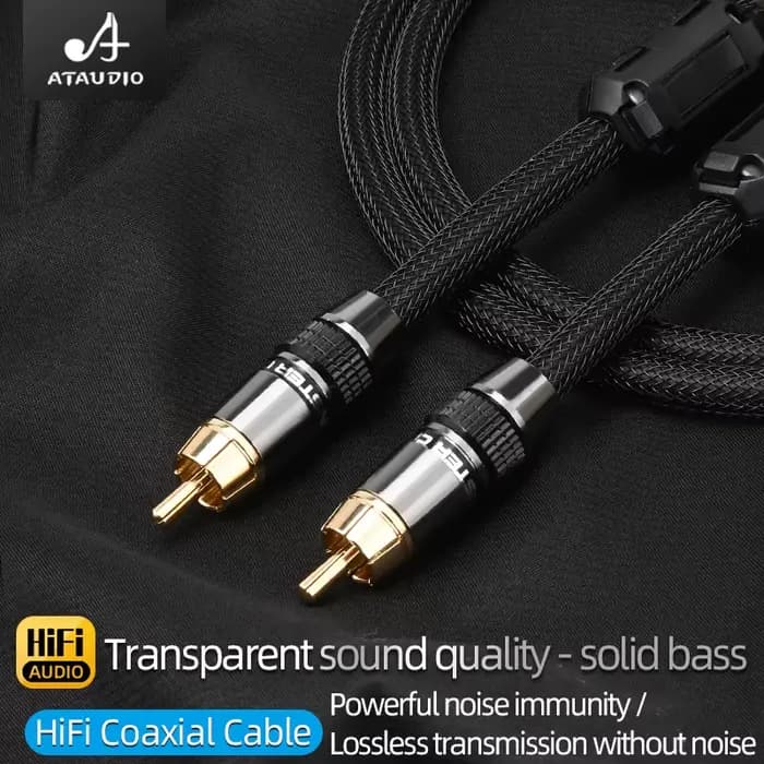 Câble coaxial HiFi RCA