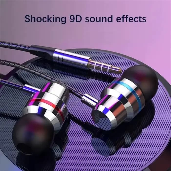 Écouteurs intra-auriculaires filaires portables