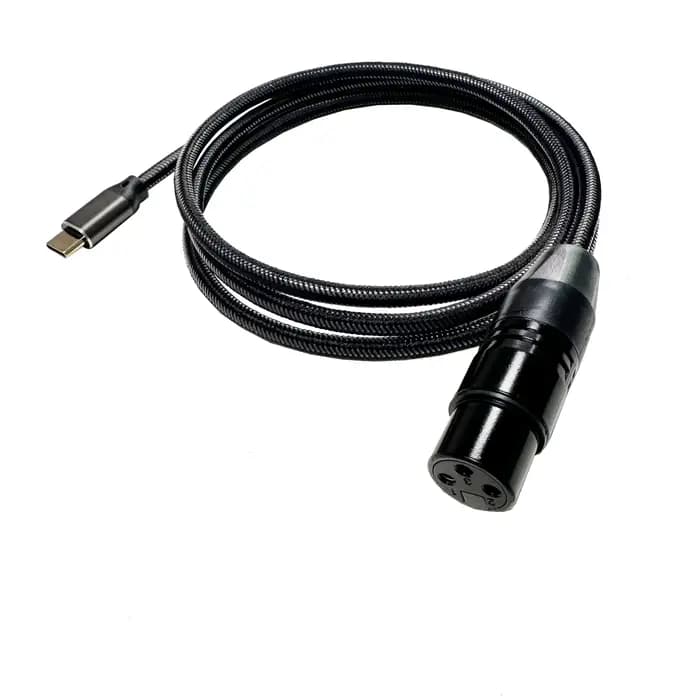 Câble audio USB C vers XLR