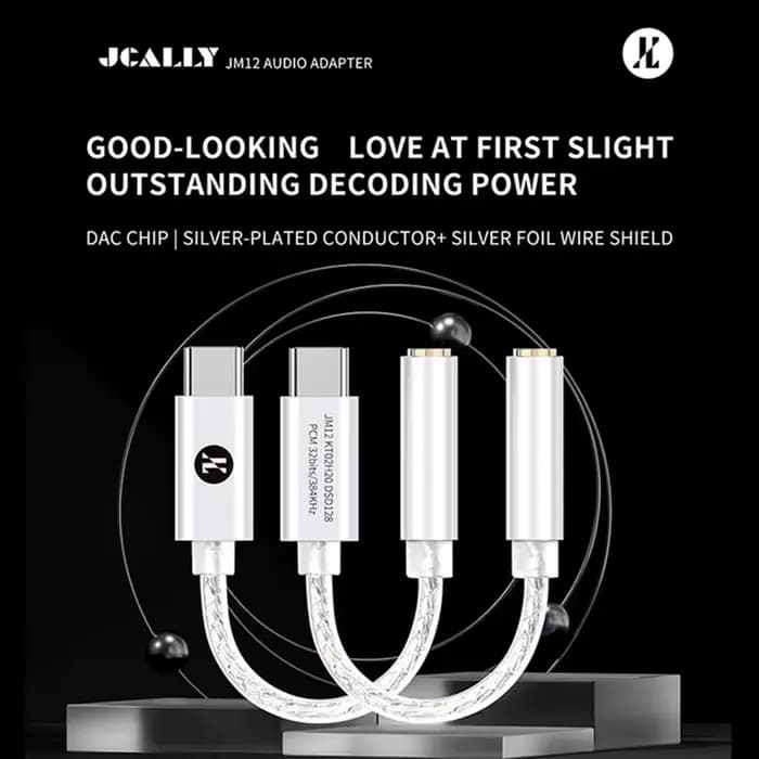JCALLY JM12 adaptateur Audio numérique puce DAC KT02H20 décodeur