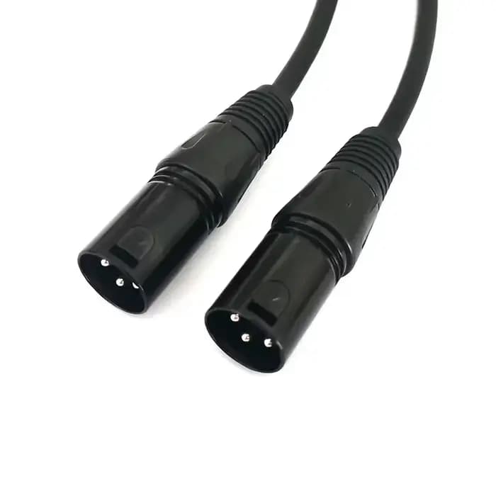 Câble audio XLR mâle vers femelle/mâle M/F ODavid blindé, pour microphone, centre commercial, femell