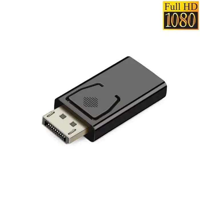 Adaptateur DisplayPort vers HDTV 4K HD, convertisseur DP mâle vers femelle HDTV, vidéo 1080P pour PC