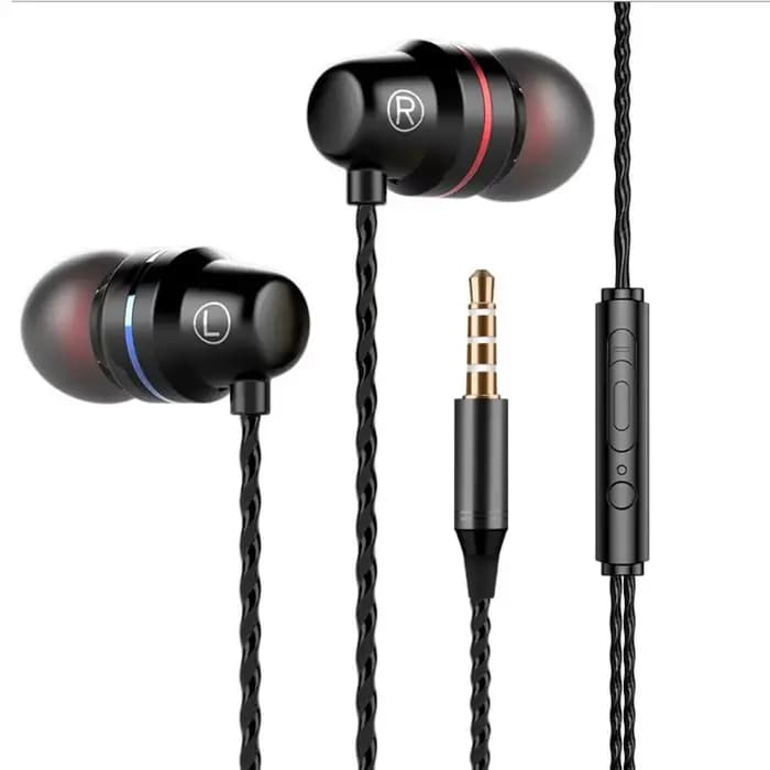Écouteurs intra-auriculaires filaires portables