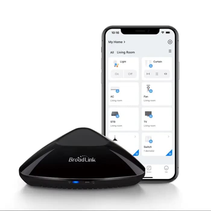 Broadlink RM MAX IR RF WiFi télécommande universelle domotique intelligente fonctionne avec Alexa et