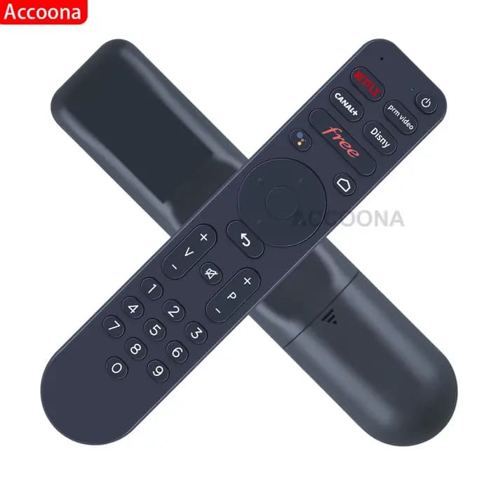 Télécommande vocale pour boîtier TV Pop, freebox