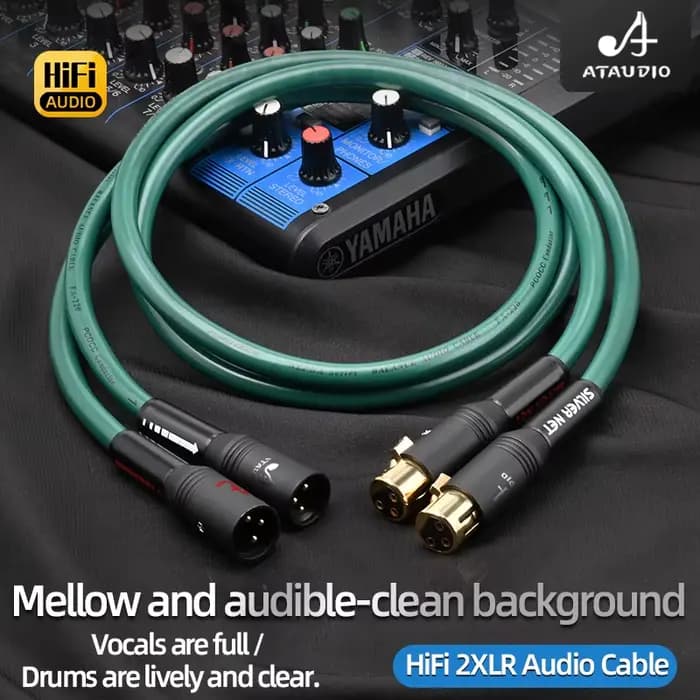 Câble XLR HiFi de haute qualité pour amplificateur