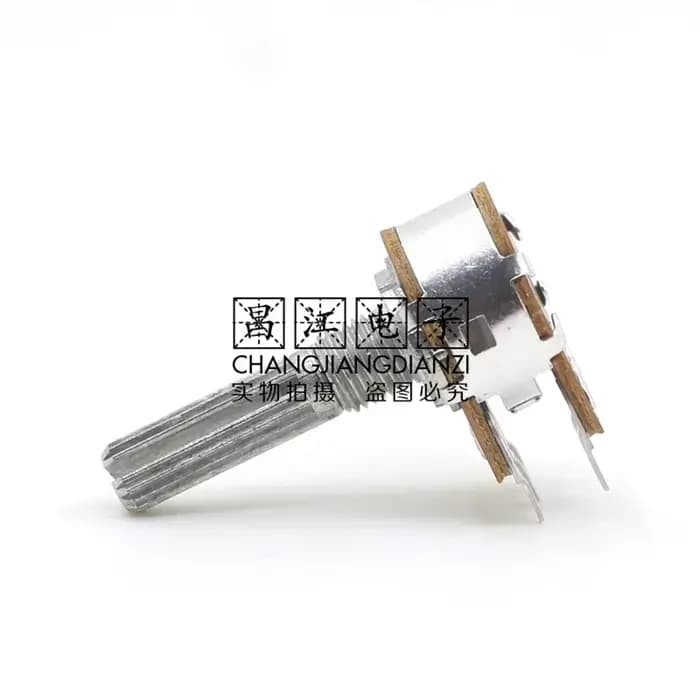 Original nouveau 100% MN100K double MN104 avec amplificateur audio point médian potentiomètre de volume 25MM 6PIN (interrupteur)