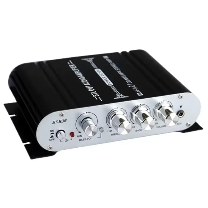 Lepy 838 HiFi 2.1 canaux amplificateur Audio stéréo basse amplificateur de son RMS 20Wx2 + 40W class