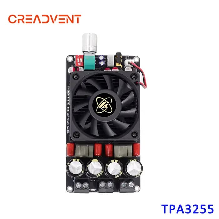 Creadvent TPA3255 300Wx2 Carte d'amplificateur numérique haute puissance 600W Qualité sonore HD pour systèmes audio Hi-Fi