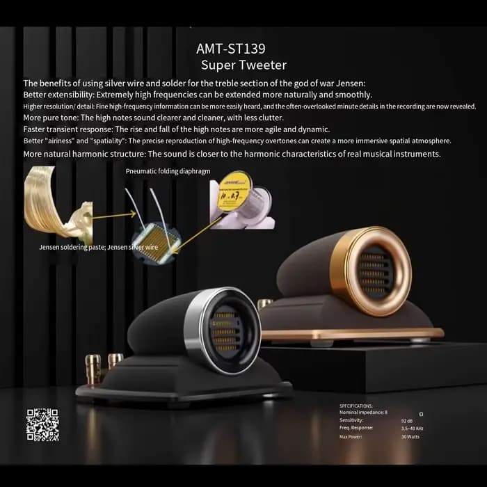 Câble audio à compensation ultra haute fréquence avec bornes plaquées or véritable, accessoires audi