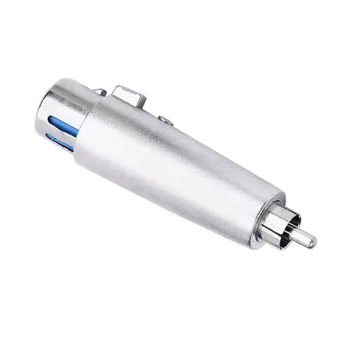 Connecteur adaptateur Jack Audio XLR 3 broches vers prise TS/TRS 1/4
