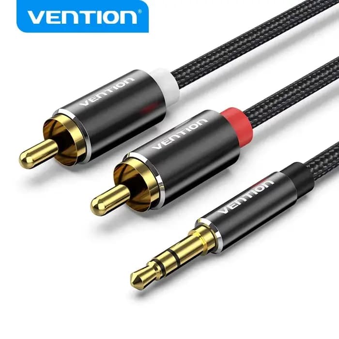 Vention câble RCA 3.5mm à 2RCA séparateur RCA Jack 3.5