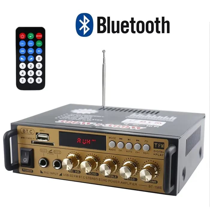 Amplificateurs de cinéma maison Audio 220V puissance Audio basse amplificateurs numériques Bluetooth