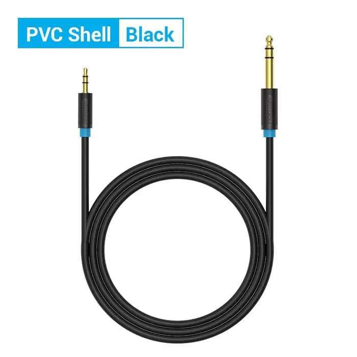 Vention – adaptateur de câble auxiliaire Audio 6.5 à 3.5 Jack, pour haut-parleur, amplificateur de g