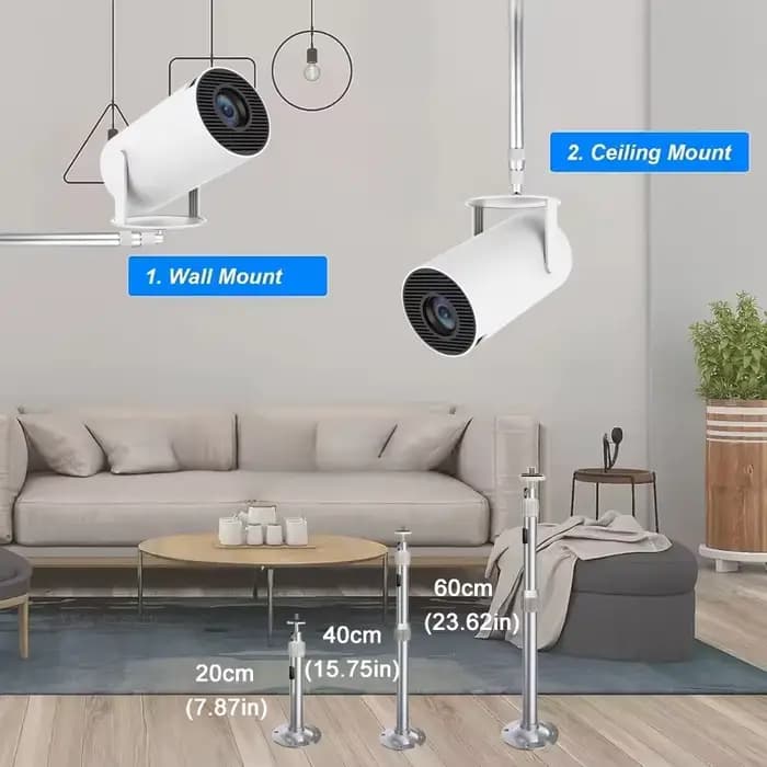 Trépied de projecteur 20/40/60 cm