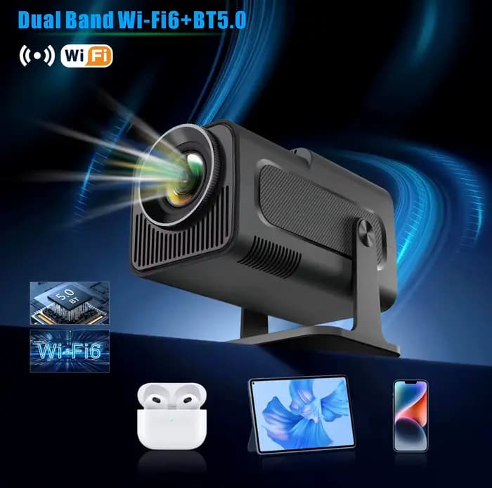 Projecteur portable, compatible 4K