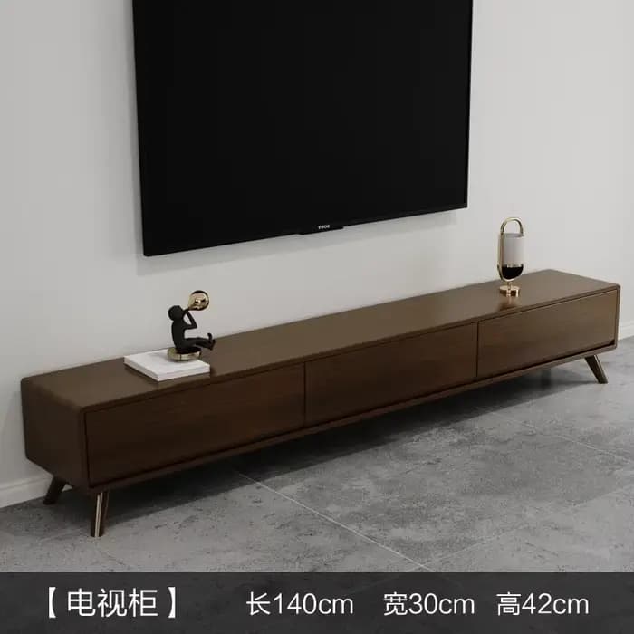 Meuble TV simple et élégant, console réglable pour gagner de la place, supports TV minimalistes, meu