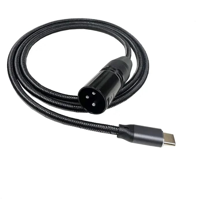 Câble audio USB C vers XLR