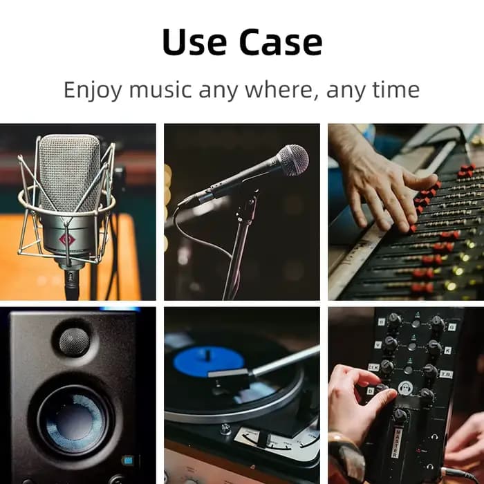 Câble XLR pour Microphone karaoké
