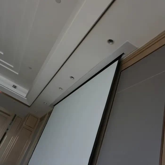 KTSHBCA – écran de projecteur en tissu Transparent acoustique tissé 4K