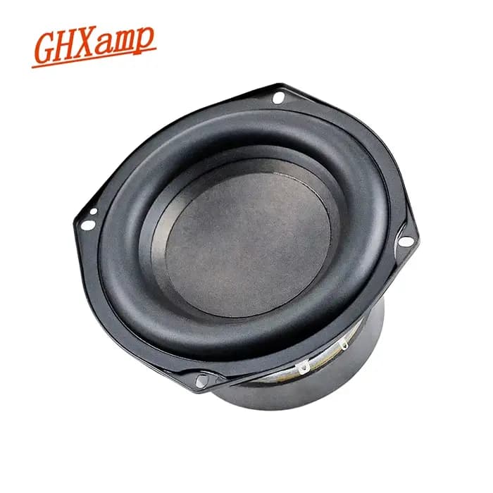 Pour Harman Kardon, haut-parleur de graves de 5,25 pouces, unité de subwoofer, 2 OHM, 80 W, basses de haute qualité, longue course, bord en caoutchouc, voiture, maison