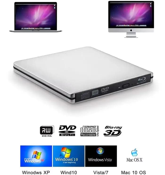 Graveur de Blu-Ray UHD 4K USB3.0