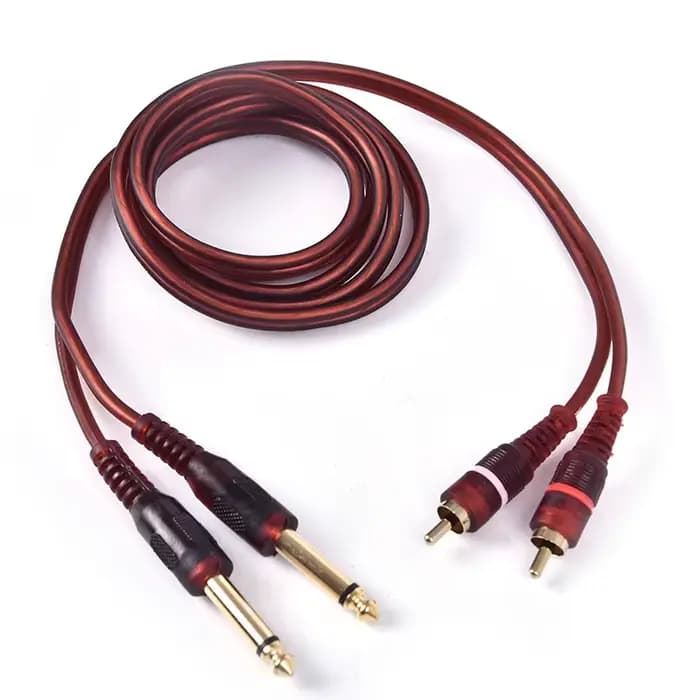 Câble audio Miwayer Pro Studio 5/10/16/32 pieds | Double RCA plaqué or (M) vers