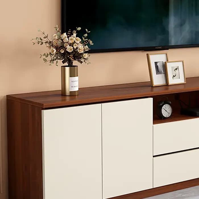 Beauté moderne meuble Tv Vintage luxe Premium avec rangement