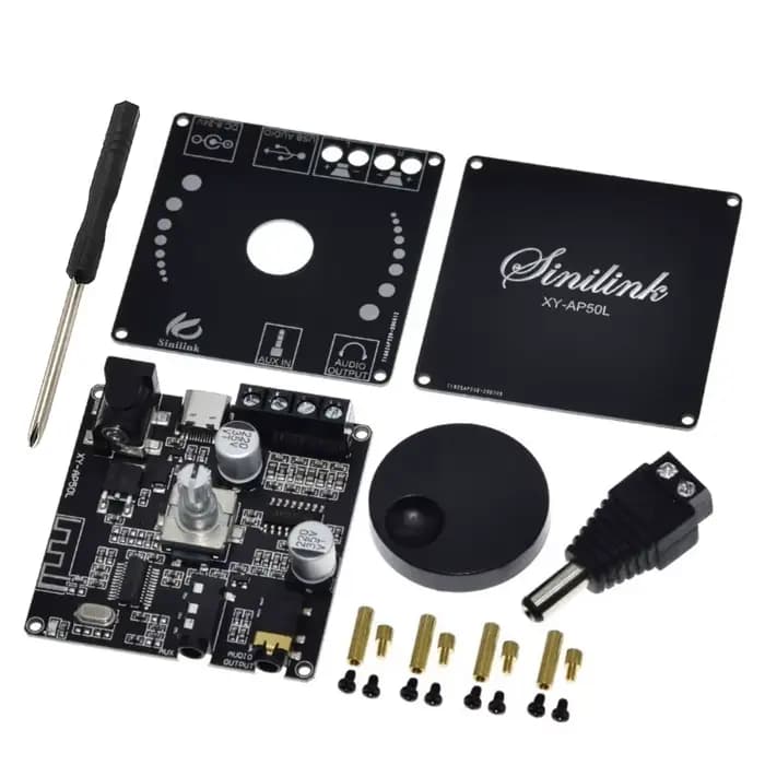 Mini Bluetooth 5.0 50W + 50W double canal puissance Audio carte amplificateur numérique